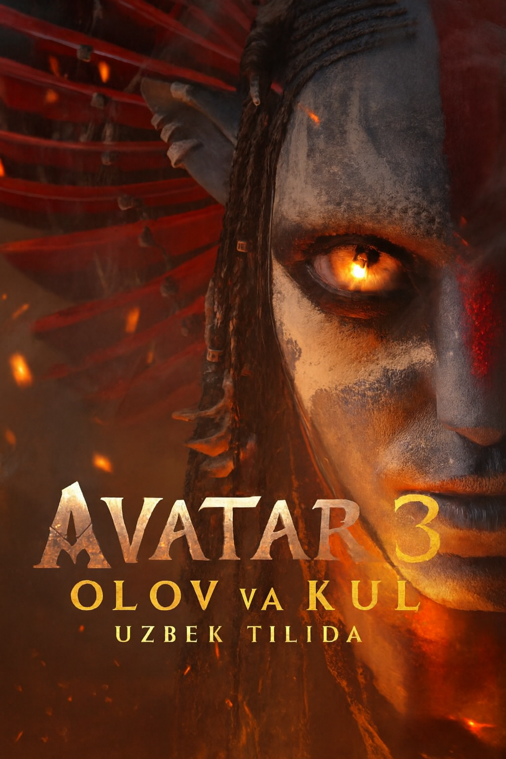 Avatar 3: Olov va kul 2025 Uzbek tilida