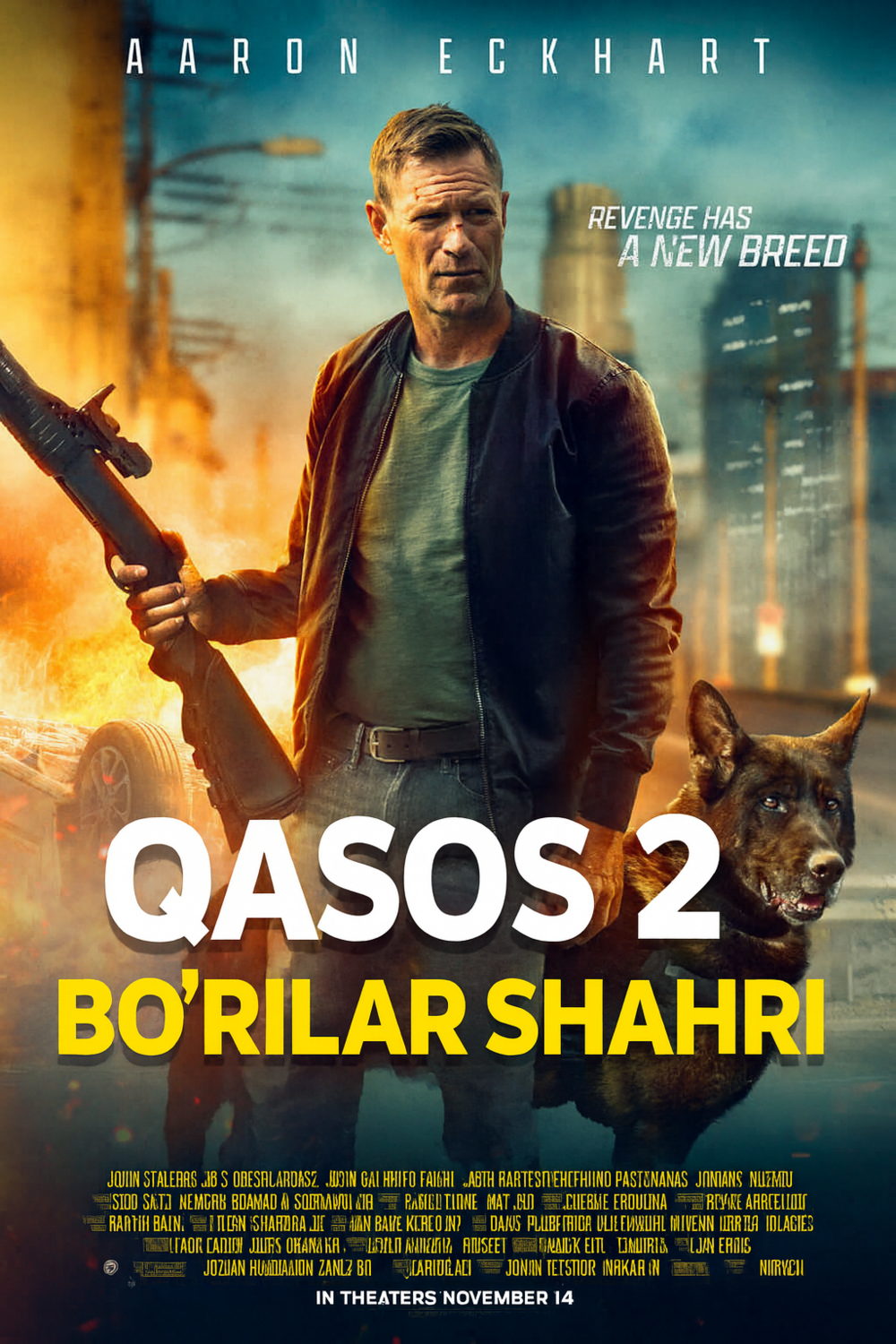 Qasos 2: Bo'rilar shahri 2025 Uzbek tilida