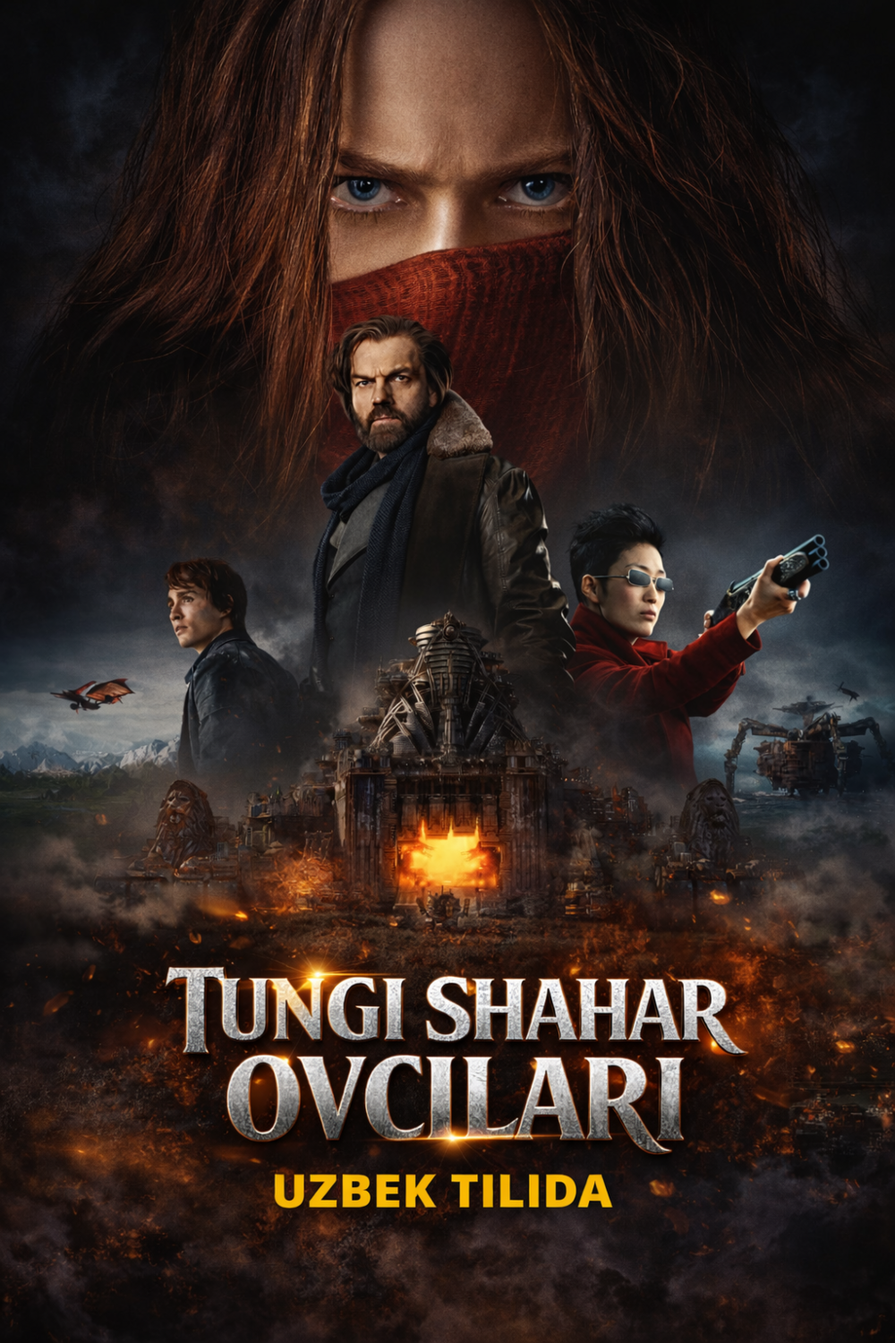 Tungi shahar ovchilari Uzbek tilida 2025