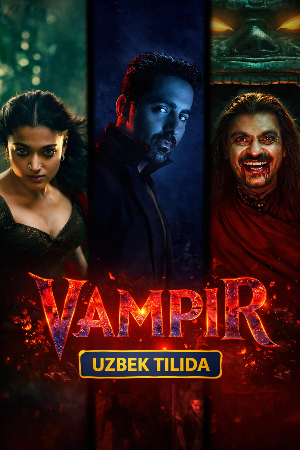 Sevgilim maxluq / Vampir Uzbek Tilida 2025